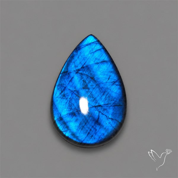 Deep Blue Labradorite Cabochon