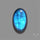 Deep Blue Labradorite Cabochon