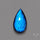 Deep Blue Labradorite Cabochon