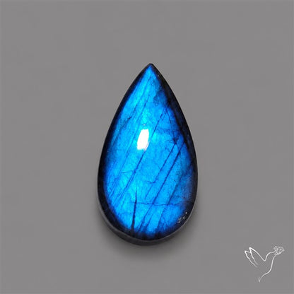 Deep Blue Labradorite Cabochon