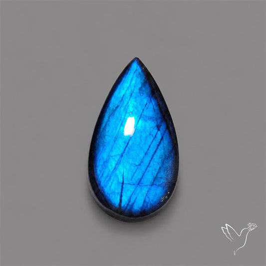 Deep Blue Labradorite Cabochon