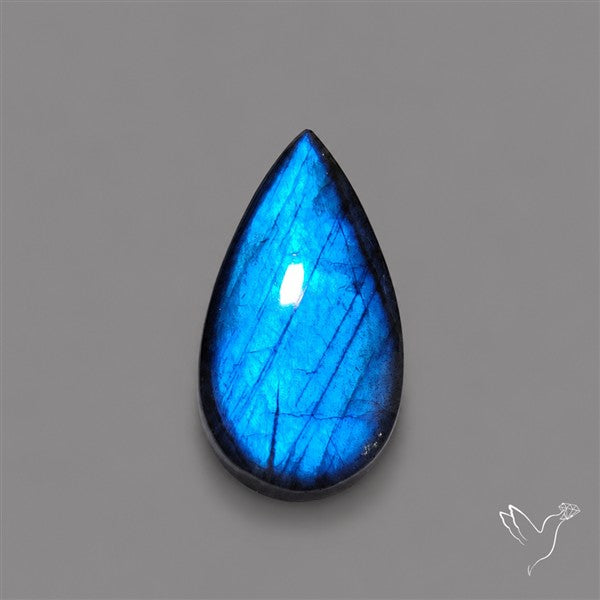 Deep Blue Labradorite Cabochon