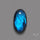 Deep Blue Labradorite Cabochon