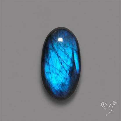 Deep Blue Labradorite Cabochon