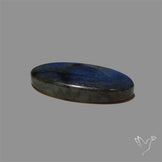 Deep Blue Labradorite Cabochon