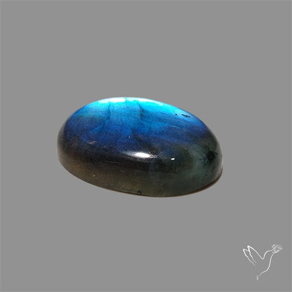 Deep Blue Labradorite Cabochon