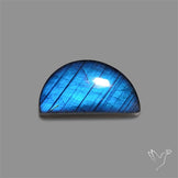 Deep Blue Labradorite Cabochon