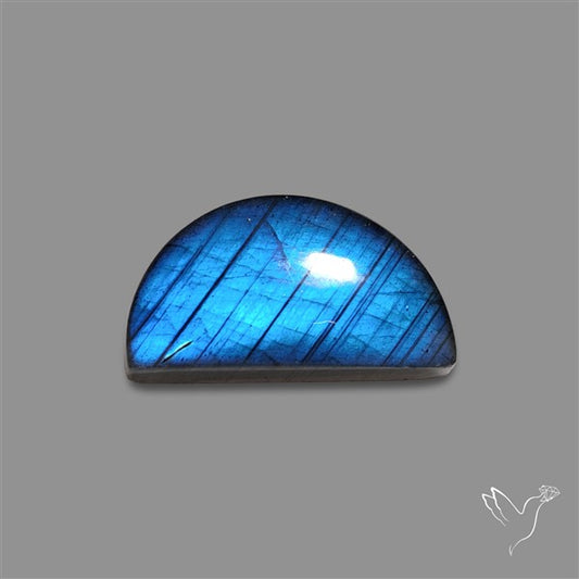 Deep Blue Labradorite Cabochon