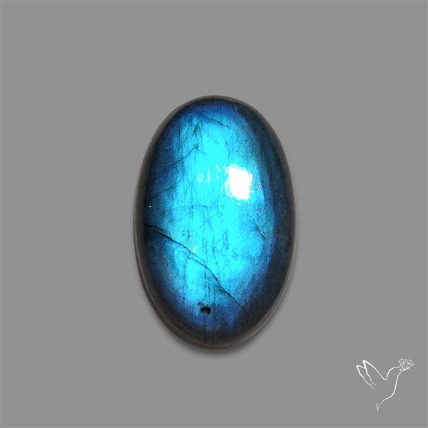 Deep Blue Labradorite Cabochon