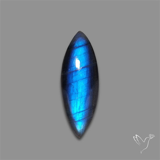 Deep Blue Labradorite Cabochon