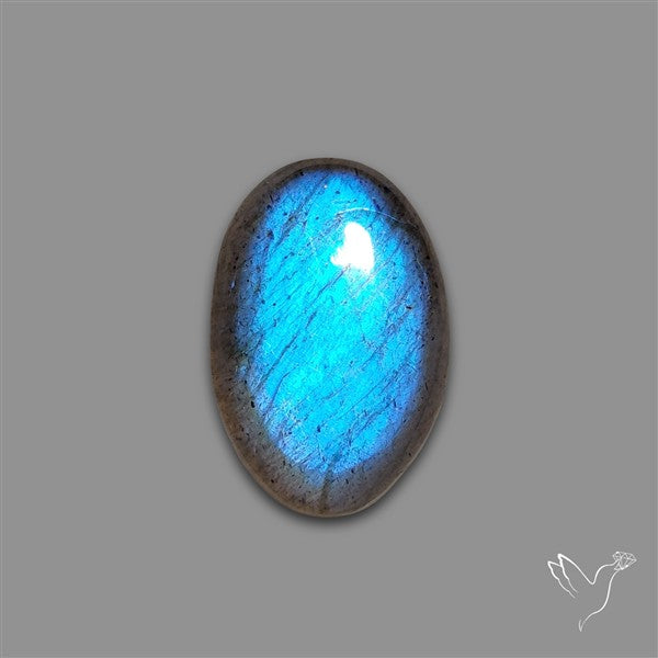 Deep Blue Labradorite Cabochon