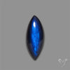 Deep Blue Labradorite Cabochon