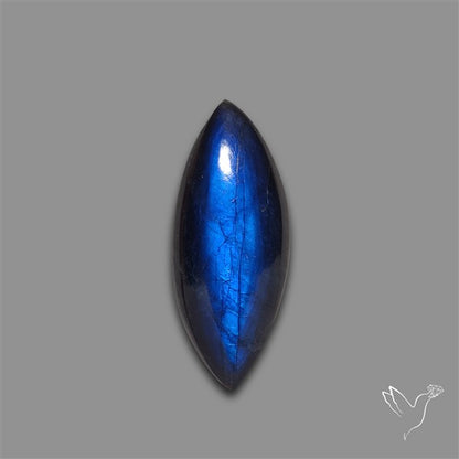 Deep Blue Labradorite Cabochon