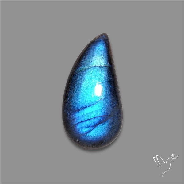Deep Blue Labradorite Cabochon