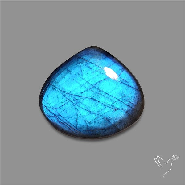 Deep Blue Labradorite Cabochon