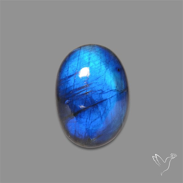 Deep Blue Labradorite Cabochon