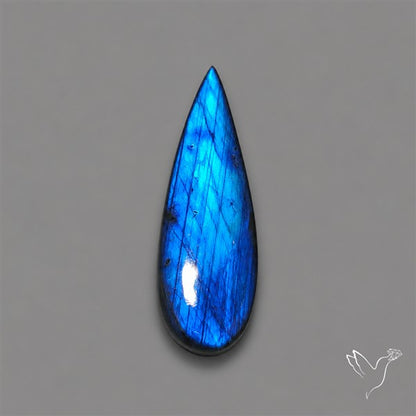 Deep Blue Labradorite Cabochon
