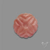 Peruvian Pink Opal Floral Carving