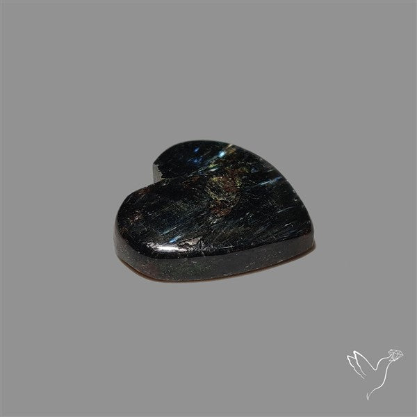 Arfvedsonite Heart Cabochon