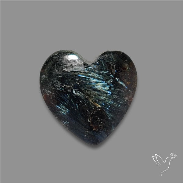 Arfvedsonite Heart Cabochon