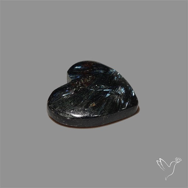 Arfvedsonite Heart Cabochon