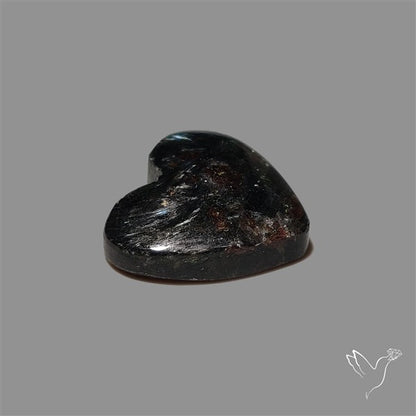 Arfvedsonite Heart Cabochon