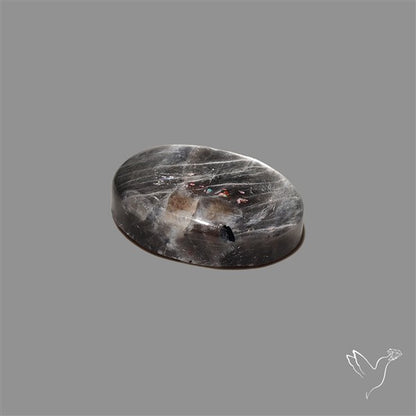 Tanzanian Black Moonstone Cabochon