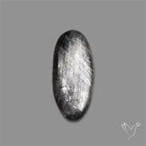 Tanzanian Black Moonstone Cabochon