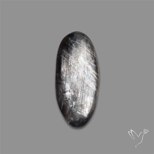 Tanzanian Black Moonstone Cabochon