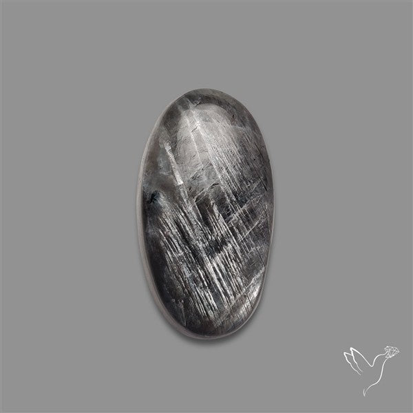 Tanzanian Black Moonstone Cabochon
