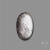Tanzanian Black Moonstone Cabochon with Sunstone Inclusion