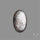 Tanzanian Black Moonstone Cabochon with Sunstone Inclusion