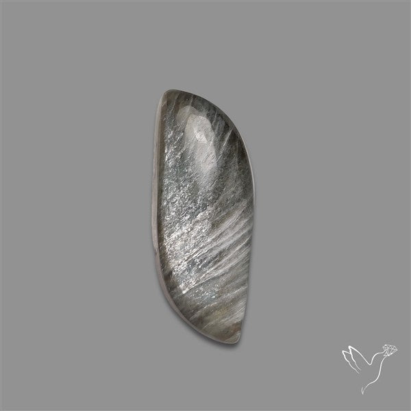 Tanzanian Black Moonstone Cabochon