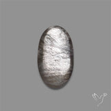 Tanzanian Black Moonstone Cabochon