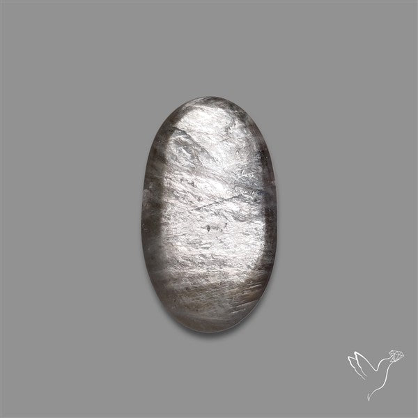 Tanzanian Black Moonstone Cabochon