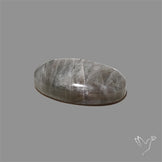 Tanzanian Black Moonstone Cabochon