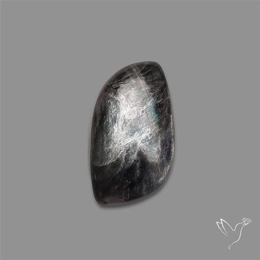 Tanzanian Black Moonstone Cabochon