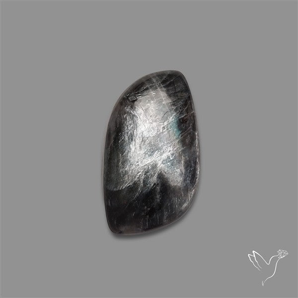 Tanzanian Black Moonstone Cabochon