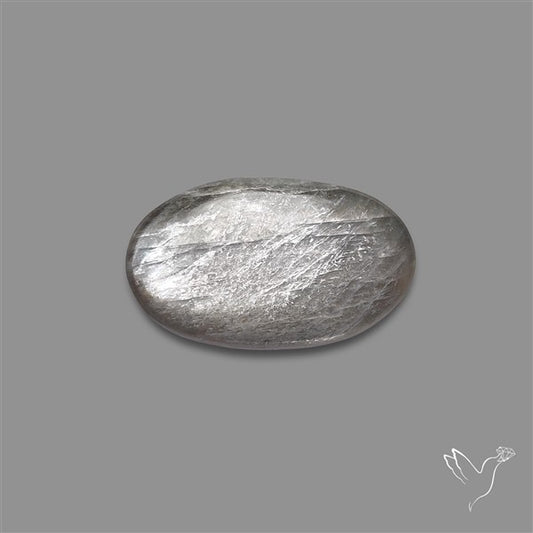 Tanzanian Black Moonstone Cabochon