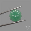 Green Aventurine Flower Carving
