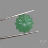 Green Aventurine Flower Carving
