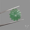 Green Aventurine Flower Carving