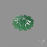 Green Aventurine Flower Carving
