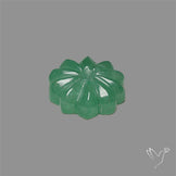 Green Aventurine Flower Carving