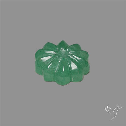 Green Aventurine Flower Carving