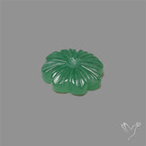 Green Aventurine Flower Carving