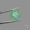 Green Aventurine Flower Carving