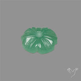 Green Aventurine Flower Carving