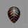 Aurora Opal Inlay Black Onyx Leaf Doublet