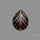 Aurora Opal Inlay Black Onyx Leaf Doublet